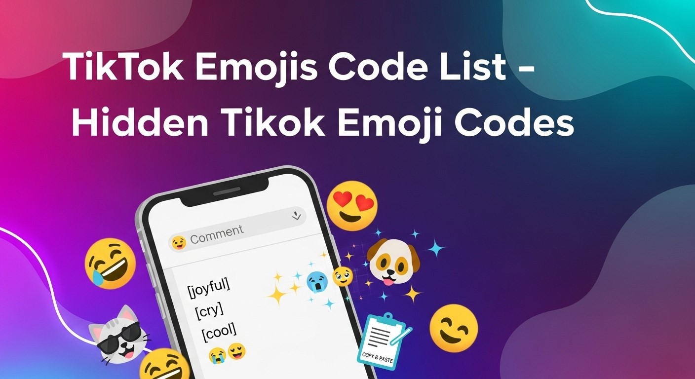 TikTok Emojis Code List – Hidden TikTok Emoji Codes 1 4