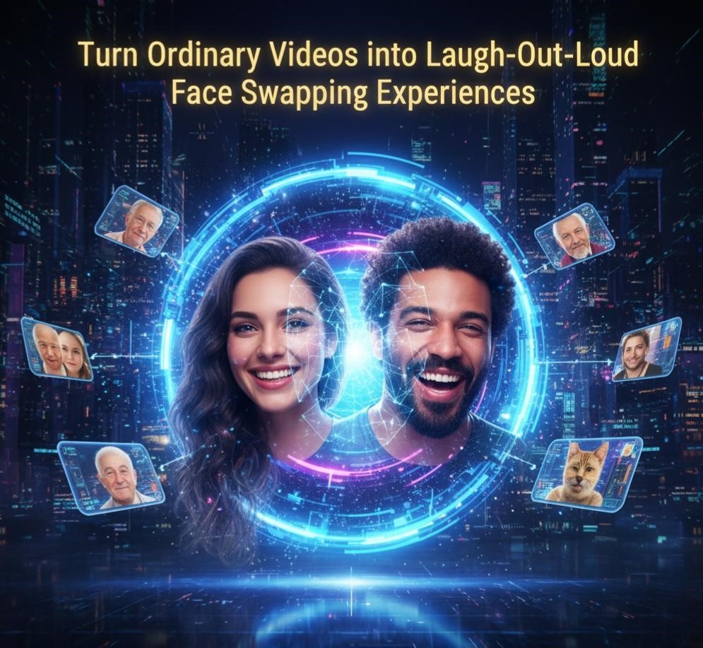 Turn Ordinary Videos into Laugh-Out-Loud Face Swapping Experiences 1 2