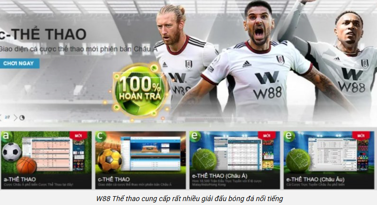 W88 Sports Today: Competitive odds, fast updates, smooth betting on all devices. 1 3 2