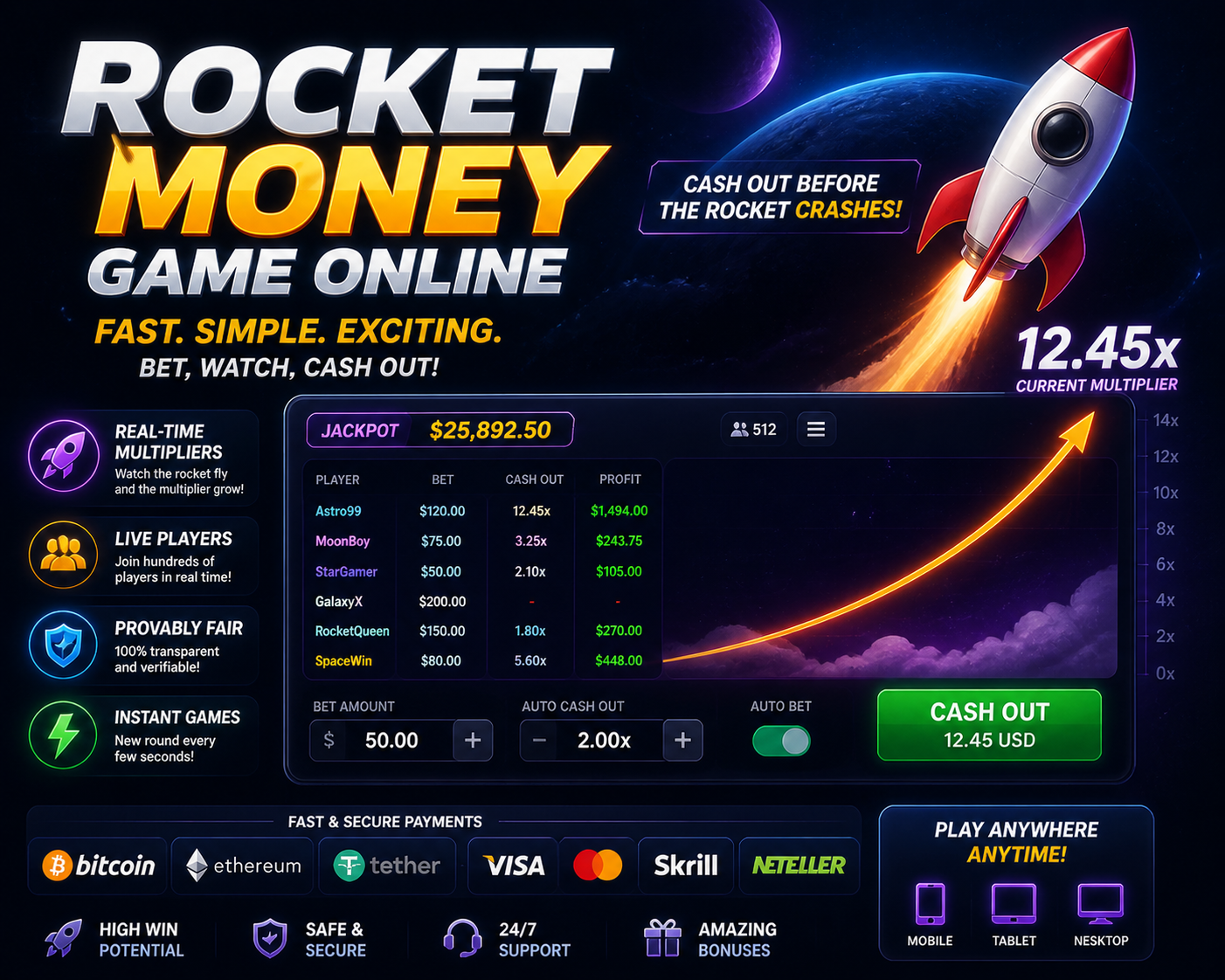Rocket Money Game Online – The Complete Guide to the Fast-Growing Crash Betting Trend 1 1 1